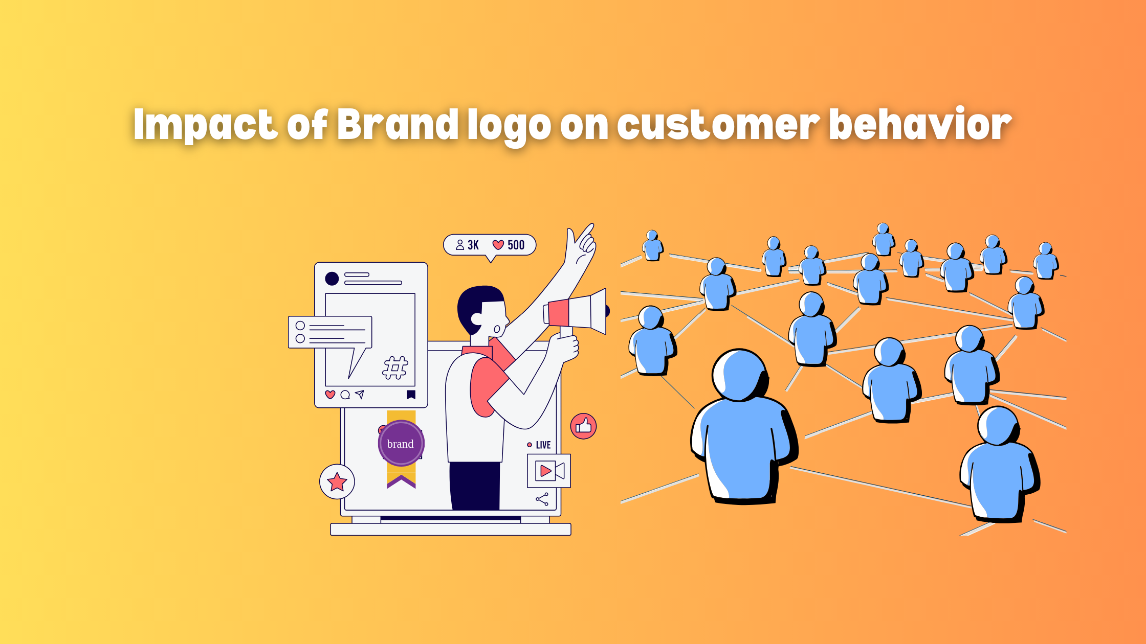 Impact of Brand logo on customer behavior