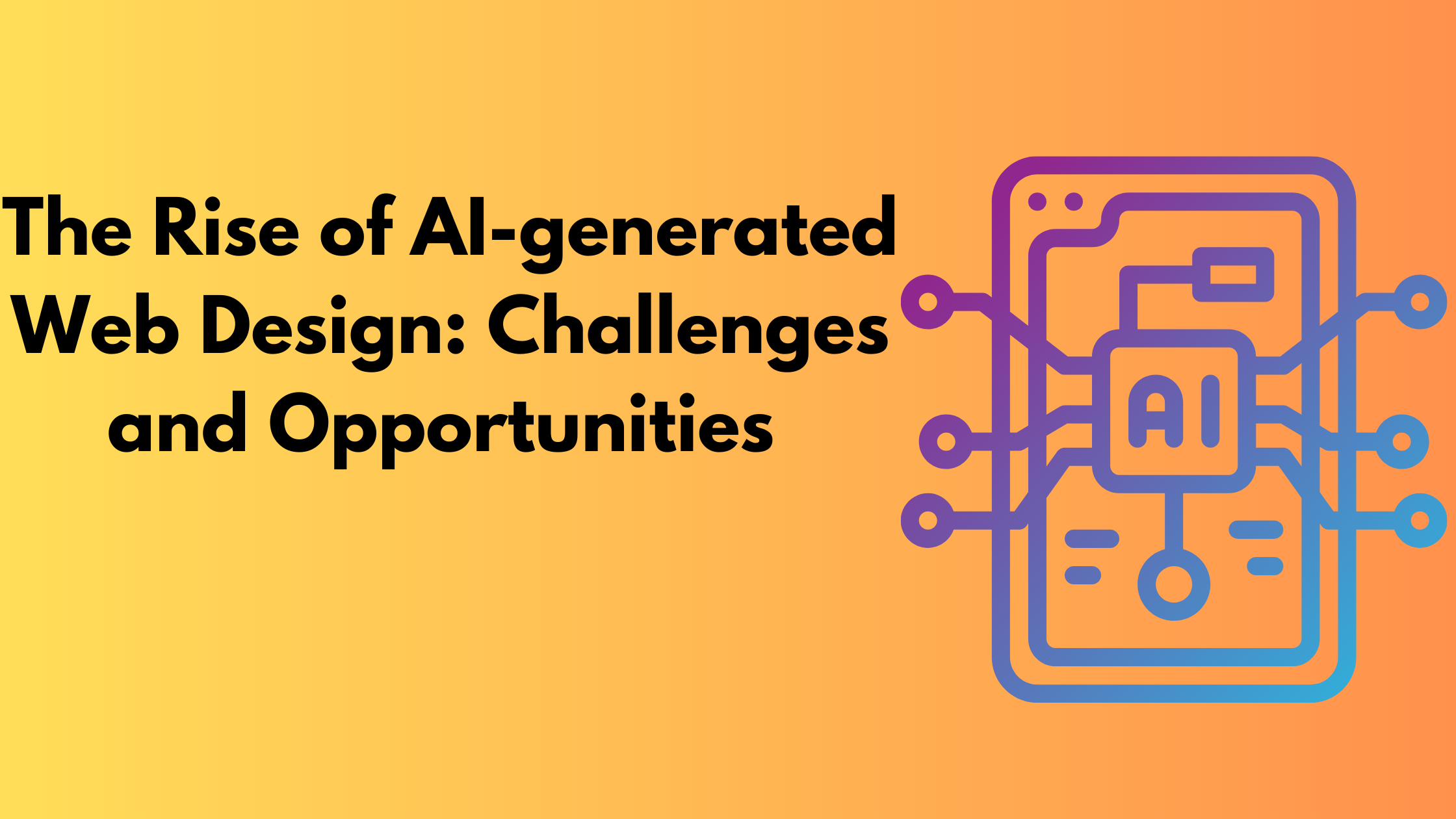 The Rise of AI-generated Web Design: Challenges and Opportunities